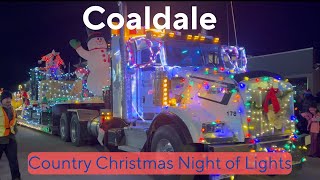 Coaldale Christmas Night of Lights 2023🇨🇦 [upl. by Brookhouse]