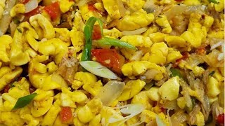 ACKEE AND SALTFISH JAMAICAN RECIPE [upl. by Cohn]