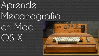 Como aprender Mecanografia en Mac OS X [upl. by Aletha458]