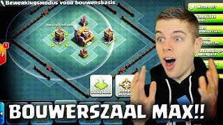 MAX LEVEL BOUWERSZAAL  SICKE BASE CLASH OF CLANS [upl. by Gad]