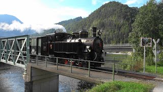 🌲🌲Wälderbähnle in Vorarlberg mit🚂 Uh102 Dampflok und Diesellokbespannung 2092 [upl. by Siron]