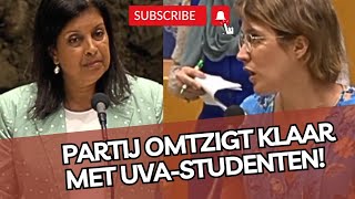 Partijgenoot Omtzigt Hertzberger is KLAAR met UVASTUDENTEN Aanpakken [upl. by Tartan]