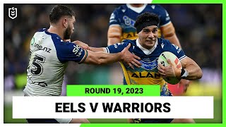 Parramatta Eels v New Zealand Warriors  NRL 2023 Round 19  Full Match Replay [upl. by Rosse]