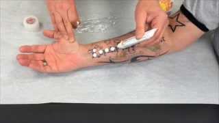 How to apply EMLA numbing cream for laser tattoo removal [upl. by Dyana]