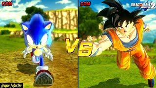 Sonic vs Goku Multiverse Clash Who Wins [upl. by Sorodoeht599]