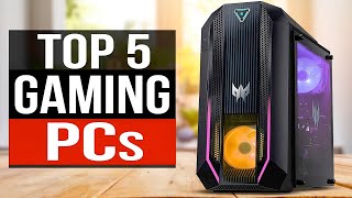 TOP 5 Best Gaming PCs 2024 [upl. by Nnaik]