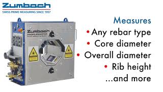 REBAR Measurement like never before by ZUMBACH Electronics [upl. by Annoed]