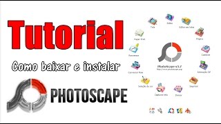 Como baixar e instalar o PhotoScape 37  Tutorial [upl. by Asreht]