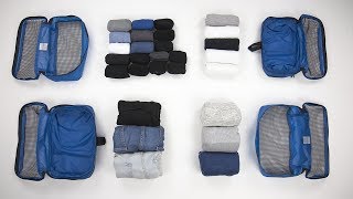 6 AMAZINGLY Compact Ways to Fold Clothes for Packing PART TWO [upl. by Odnumyar]