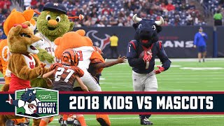 2018 Kids vs Mascots Football  No mascots were harmed in the making of this video [upl. by Barkley]