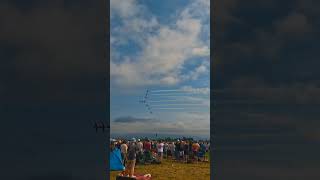 Canadian snowbirds entry to Abbotsford Airshow [upl. by Flory]