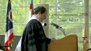 Kenyon College Nate Silver Commencement Address 2018 [upl. by Wells]