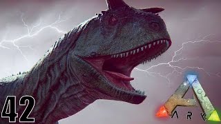 LA PUISSANCE DU CARNOTAURUS   ARK Survival Evolved  Ep42 [upl. by Ilatfan]