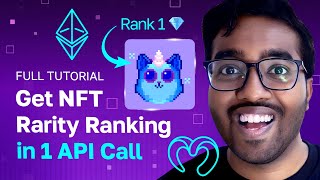 Get NFT Rarity Ranking in 1 API call  Full Tutorial [upl. by Zena]