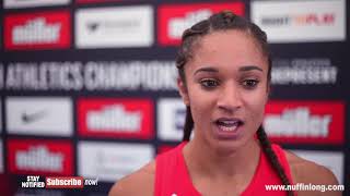 JODIE WILLIAMS SAYS SHE FELL OUT OF LOVE WITH THE SPORT  BRITISH ATHLETICS CHAMPIONSHIPS 2018 [upl. by Marcella]