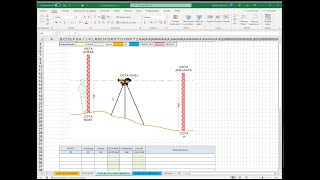 CALCULO DE NIVELACION Y REPLANTEO TOPOGRAFICO cuando sumar y restar [upl. by Aciretehs]