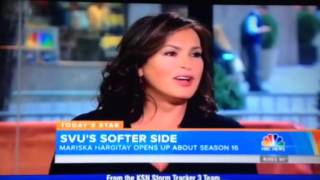 Mariska Hargitay on Today Show [upl. by Tyrus]