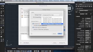 AutoCAD 2014 for Mac Tutorial  Package Drawing [upl. by Annaerda920]