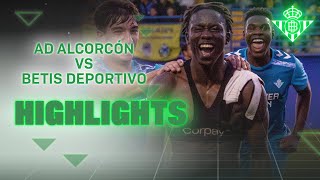 Resumen del partido AD Alcorcón  Betis Deportivo 12  CANTERA [upl. by Naget]