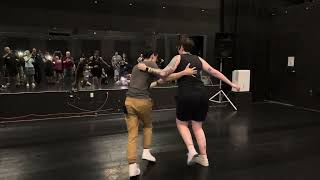 Beantown Lindy Hop Camp 2024 Anthony Chen amp Sarah Spoon Chalk amp Cheese [upl. by Natam]