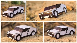 How make a paper car for kids very easy [upl. by Yliak]