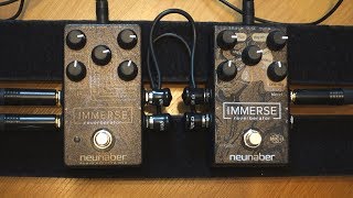 Immerse vs Immerse Mk II by Neunaber indepth reverb comparison [upl. by Waxman]