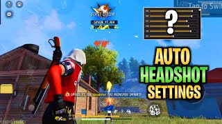 BEST Headshot Sensitivity for FREEFIRE in 2024  Free Fire headshot settings 2024  Best Senstivity [upl. by Sigsmond]