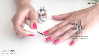 Application de Hybrid Gel Andreia Professional [upl. by Kaylyn276]