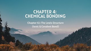 Matriculation Chemistry  Chapter 41 Ionic and Covalent Bond [upl. by Dympha]