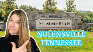 SUMMERLYN NEIGHBORHOOD TOUR NOLENSVILLE TN [upl. by Antonietta383]