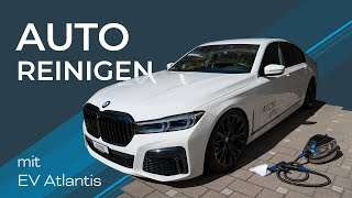 Auto reinigen mit dem Dampfreiniger EV Atlantis [upl. by Lowery]