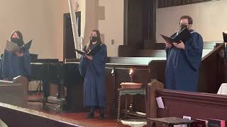 quotWrite Your Blessed Namequot Dale Grotenhuis sung by senior choir organ played by Yevgenia Semeina [upl. by Ydnew]