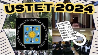 USTET 2024 🐯  Pontifical and Royal University of Santo Tomas at Sampaloc Manila  Vlog [upl. by Charlot]