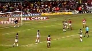 Flamengo 4x0 Fluminense  Taça Guanabara  Campeonato Carioca 1989 [upl. by Randolph352]