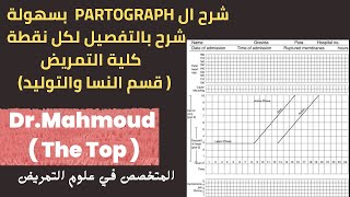 شرح partograph بالعربي  شرح partogram بسهولة جدا  شرح البارتوجراف بالعربي  للدكتور محمود [upl. by Atsirk]