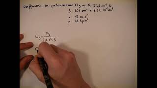 Calcul du coefficient de portance dun avion TPE [upl. by Noreg795]