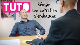 TUTO 4  Réussir son entretien dembauche [upl. by Laenej]