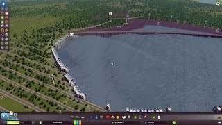 Cities Skylines  SewagePowered Hydroelectric Dam [upl. by Moshell]