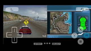 Burnout Legends DS Harbour Town Crash with Super Custom [upl. by Henryetta]