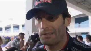 Webber Explains Turkey Crash [upl. by Solohcin756]