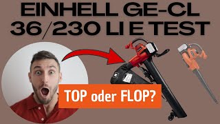 Einhell GECL 36230 Li ESolo Test Erfahrungen Review [upl. by Ealasaid814]