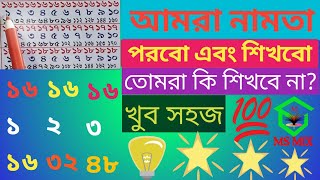 Bangla Namta Shikha  Bangla Namta  Bengali Multiplication Table [upl. by Leanatan894]