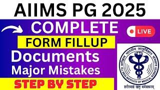 AIIMS PG 2025 Application Form  AIIMS PG Registration 2025 How To Fill AIIMS PG 2025 Form [upl. by Boynton]