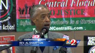 Rev Sharpton speaks in Eatonville encourages early voting [upl. by Anatola]