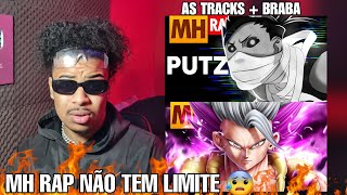 REAGINDO A MHRAP PUTZ ANIME E TIPO GOGETA 2 REACT [upl. by Eelrebma]