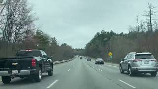 I495 South Westborough MA to Milford MA [upl. by Reinke764]