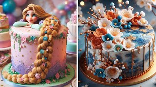 Top 100 Awesome Cakes Decorating Ideas  Homemade Easy Cake Design Ideas [upl. by Lattimer]