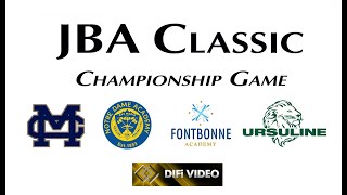 JBA Classic Championship Game [upl. by Soloma974]