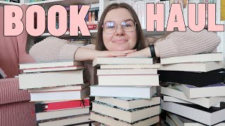 DUŻY BOOK HAUL  50 NOWYCH KSIĄŻEK [upl. by Cicily903]