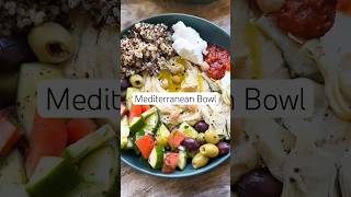 Mediterranean Bowls with Quinoa Easy Mediterranean Diet Recipe shorts [upl. by Aivlis]